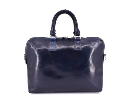 Kožená taška Arteddy - modrá