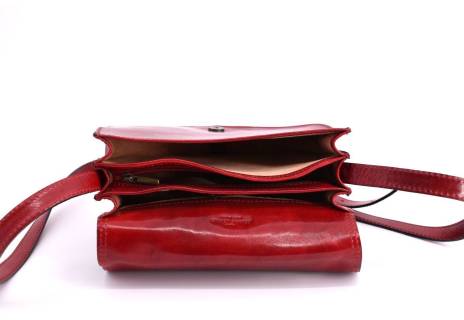 Dámská kožená kabelka crossbody Arteddy