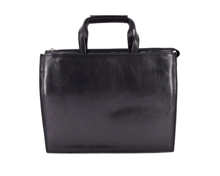 Dámská kožená kabelka Arteddy - černá