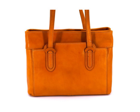 Dámská kožená kabelka  Arteddy - camel