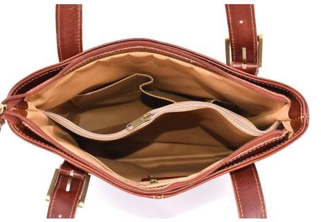 Dámská kožená kabelka Arteddy