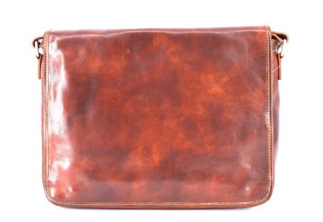 Kožená taška s klopnou Arteddy