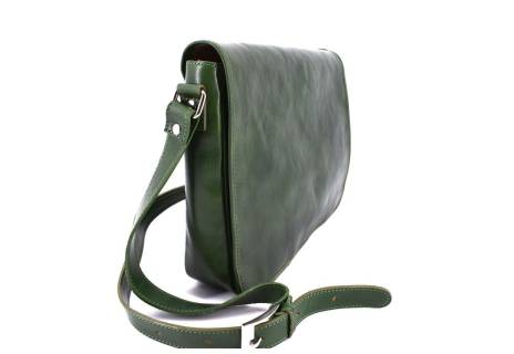 Kožená taška s klopnou Arteddy