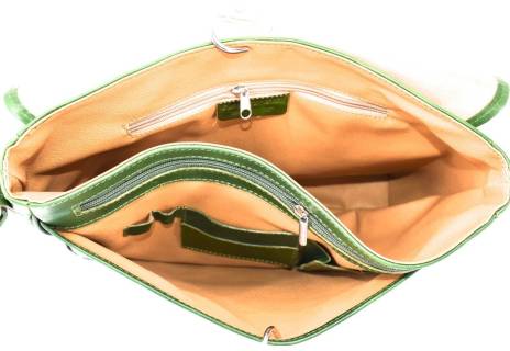 Kožená taška s klopnou Arteddy