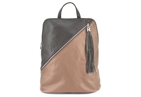 Dámský kožený batoh a kabelka v jednom /Arteddy