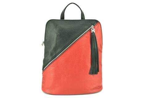 Dámský kožený batoh a kabelka v jednom /Arteddy