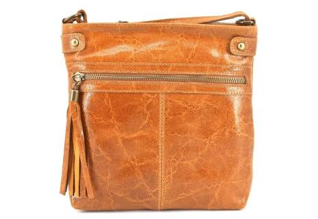 Dámská kožená kabelka crossbody Arteddy