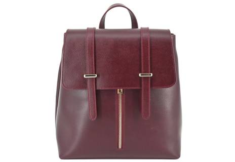 Dámský kožený batoh s klopnou Arteddy