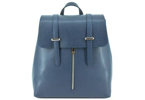 Dámský kožený batoh s klopnou Arteddy