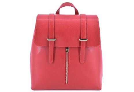 Dámský kožený batoh s klopnou Arteddy