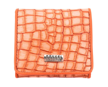 Dámská malá peněženka Coveri - oranžová