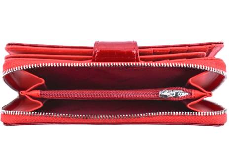 Dámská kožená lakovaná peněženka CONTI