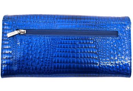 Dámská velká kožená lakovaná peněženka CONTI