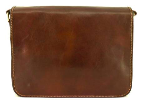 Kožená taška s klopnou Arteddy