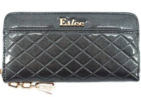Dámská / dívčí lakovaná peněženka  pouzdrového typu Eslee