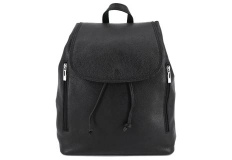 Dámský kožený batoh s klopnou Arteddy