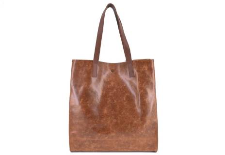 Dámská velká kožená kabelka Arteddy