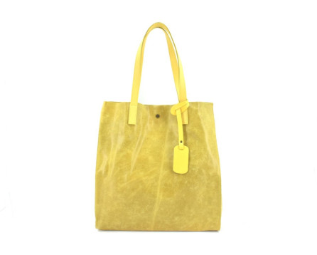 Dámská velká kožená kabelka Arteddy