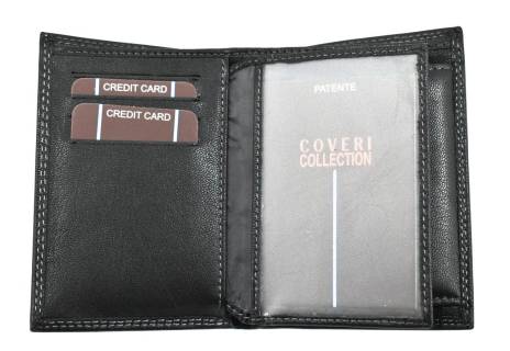 Pánská kožená peněženka  s orientací na výšku Coveri