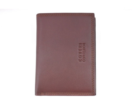 Pánská kožená peněženka  s orientací na výšku Coveri