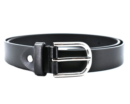 Dámský kožený opasek Arteddy - černá / 110