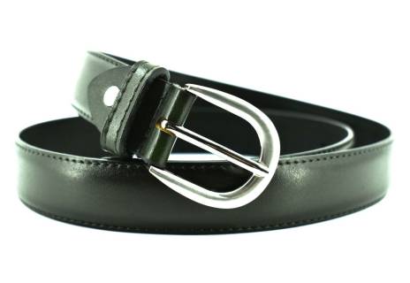 Dámský jednobarevný kožený opasek Arteddy