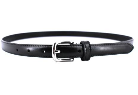 Dámský úzký jednobarevný kožený opasek Arteddy