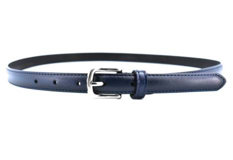 Dámský úzký jednobarevný kožený opasek Arteddy