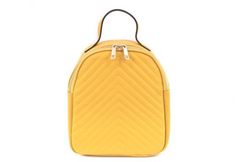 Dámský/dívčí kožený prošívaný batoh Arteddy