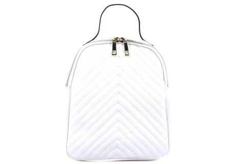 Dámský/dívčí kožený prošívaný batoh Arteddy