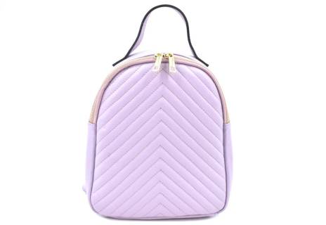 Dámský/dívčí kožený prošívaný batoh Arteddy