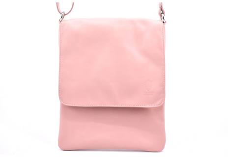 Dámská kožená crossbody kabelka s klopnou Arteddy