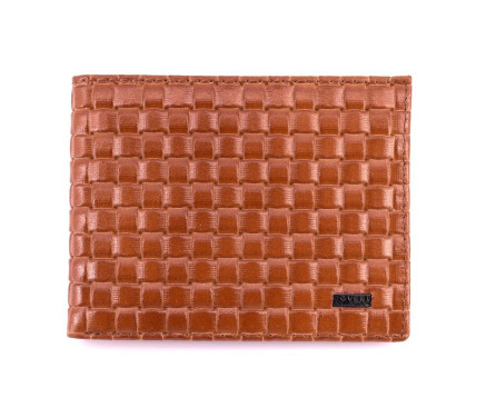 Pánská kožená peněženka Coveri Collection - hnědá