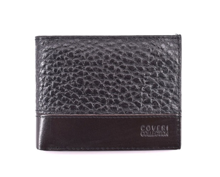 Pánská kožená peněženka Coveri Collection - černá