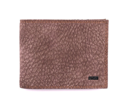 Pánská kožená peněženka Coveri Collection - hnědá