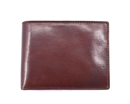 Pánská kožená peněženka Arteddy - tmavě hnědá