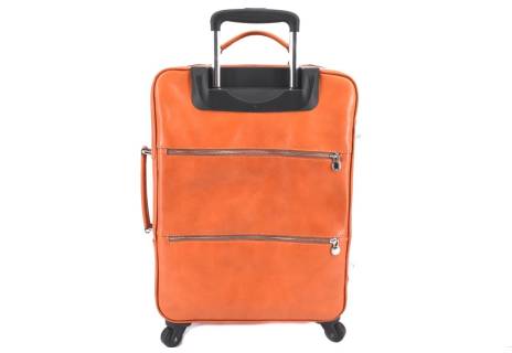 Cestovní palubní kožený kufr Arteddy 45l