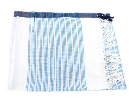 Moderní dámský šátek - světle modrá