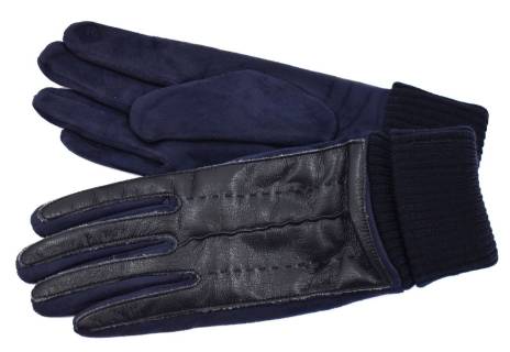 Dámské zateplené kožené rukavice Arteddy