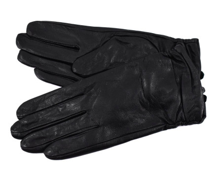 Dámské zateplené kožené rukavice Arteddy  - černá(M)