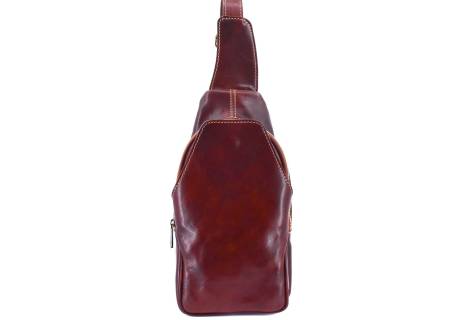 Moderní kožená taška přes rameno