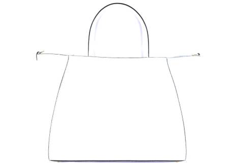 Moderní Shopper dámská kožená kabelka Arteddy