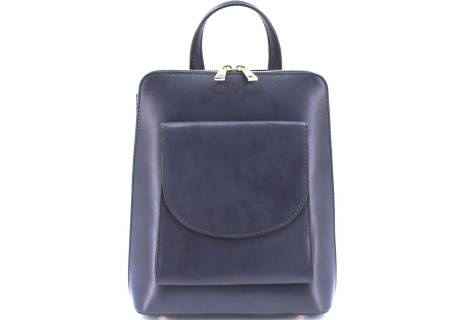 Dámský / dívčí kožený batoh a kabelka v jednom / Arteddy
