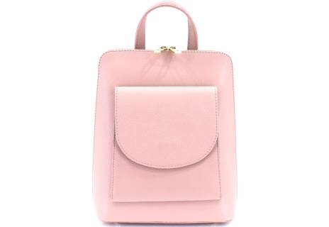 Dámský / dívčí kožený batoh a kabelka v jednom / Arteddy