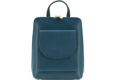 Dámský / dívčí kožený batoh a kabelka v jednom / Arteddy