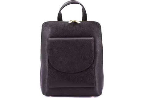 Dámský / dívčí kožený batoh a kabelka v jednom / Arteddy