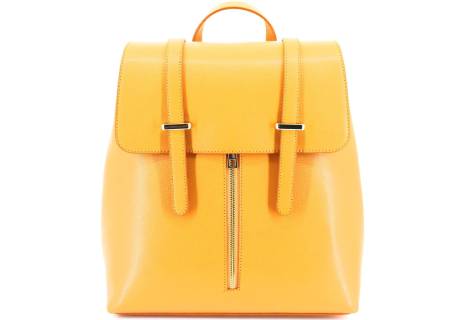 Dámský kožený batoh s klopnou Arteddy