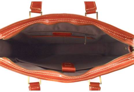 Luxusní dámská kožená kabelka Arteddy