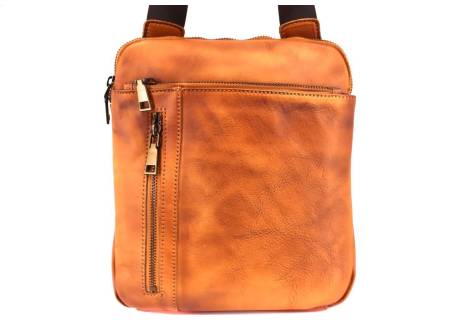 Kožená taška přes rameno crossbody