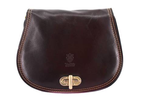 Dámská kožená kabelka s klopnou (crossbody) Arteddy